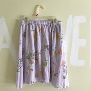 Floral skirt